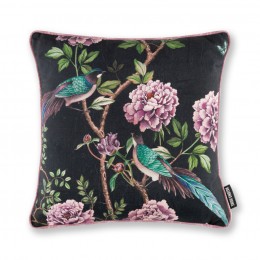 Paloma Home Filled Cushion Midnight Vintage Chinoiserie